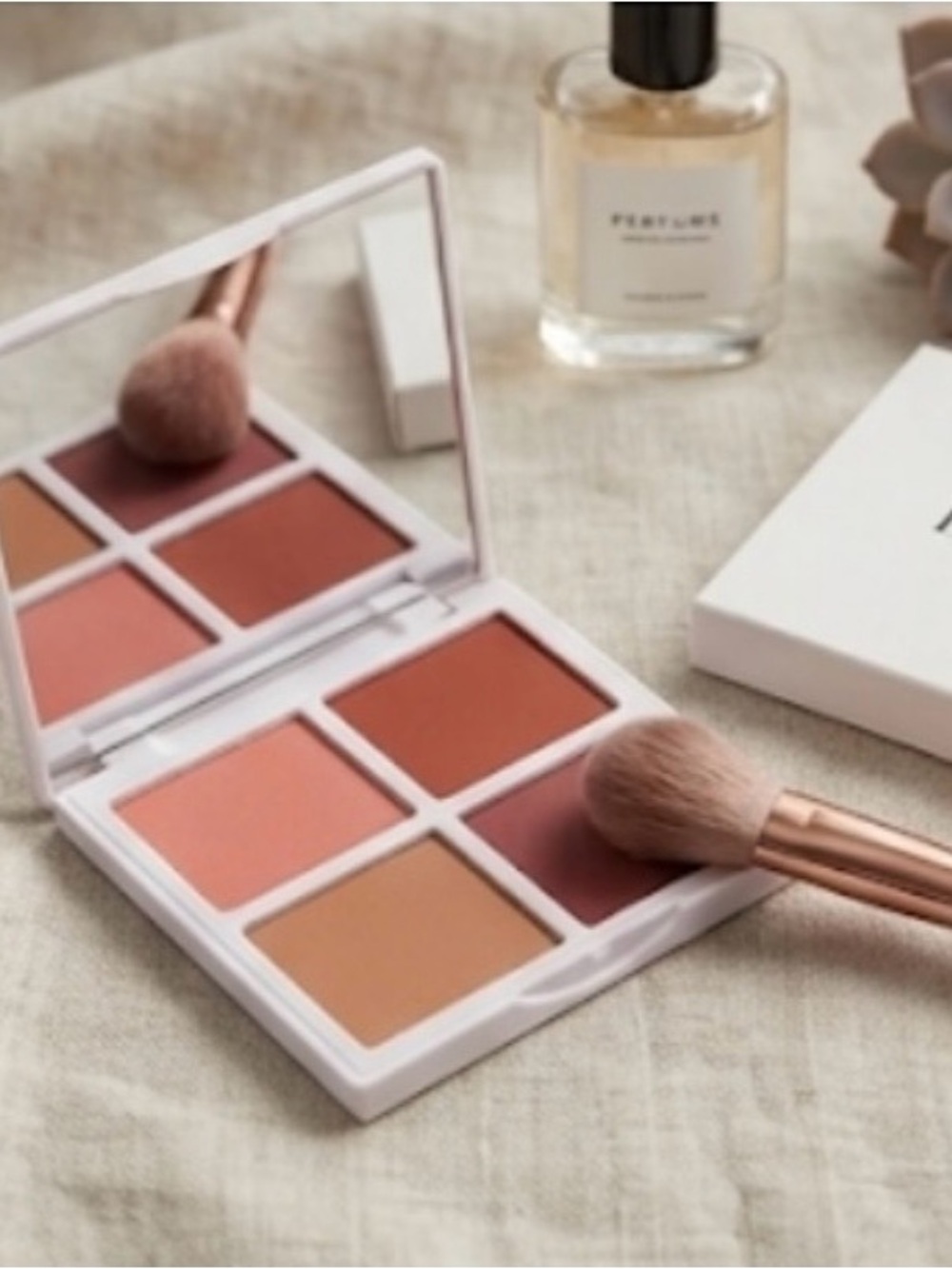 Lithe Sunset Blush Pressed  Powder Palette NIB